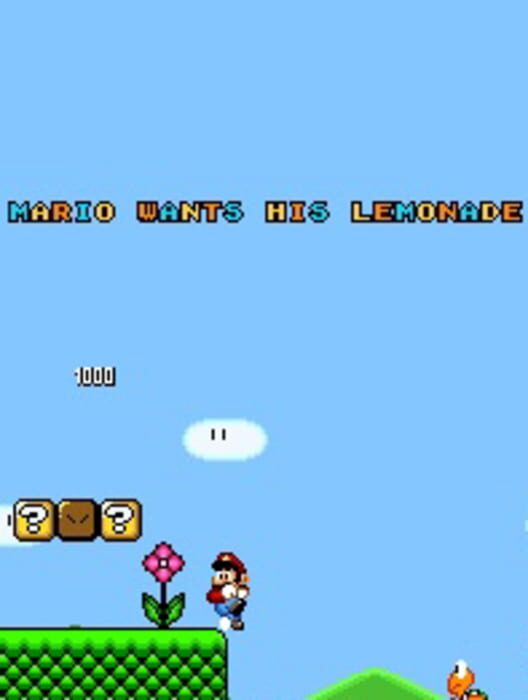 Mario Wants His Lemonade