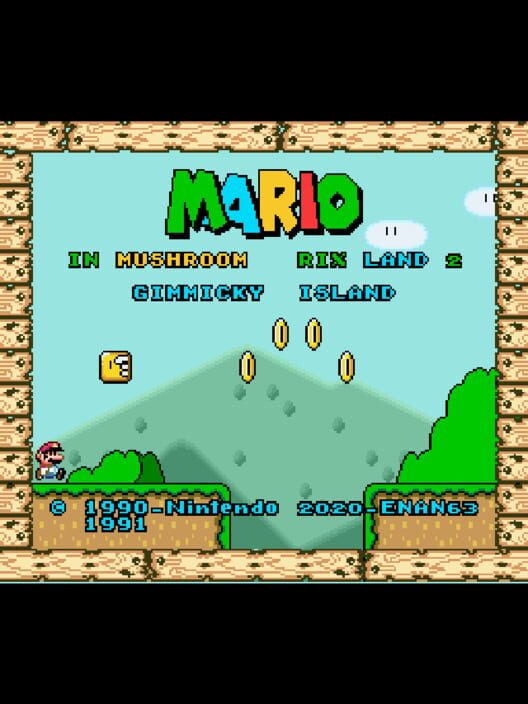Mario In Mushroom Rix Land 2: Gimmicky Island